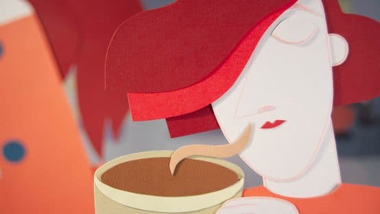 THREE CUPS OF COFFEE